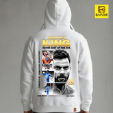 King Kohli Legacy 18-Unisexx Oversized Hoodie Limited Edition