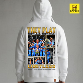 "Royal Aura" Indian Women's Cricket Team-Oversized Hoodie | BapZee Originals-Unisex Oversized Hoodie