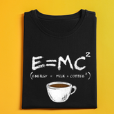 Energy = Mik * Coffee ^2 Exclusive Popular Tee Design
