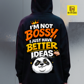 I am not Bossy-Cool Quotes-Premium Typography-Unisex Hoodie