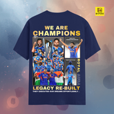 Team India T20 World Cup Fan Theme Based Tee-Unisex Classic Crew T-Shirt