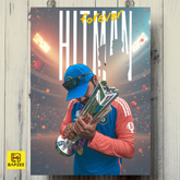 Rohit Sharma-Hitman Forever-Fan based-Acrylic Poster