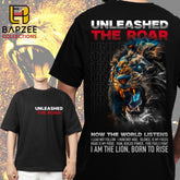 UNLEASHED THE ROAR-Lion themed Exclusive Edition-Unisex Oversized Classic T-Shirt