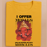 "Modaks & Miracles Bappa Tee" -Unisex Classic Crew T-Shirt