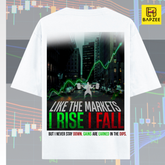 Stock Market + Gym Enthusiasts - FitVest Limited Edition-Light Shades-Unisex Oversized Classic T-Shirt