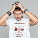 #FUELFIREWITHIN #PASSIONATE QUOTES #GYM LOVERS #COOL #FUNKY #TEES