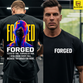 "FORGED X: Rise Edition" - Classic OverSized Tee- Limited Edition.