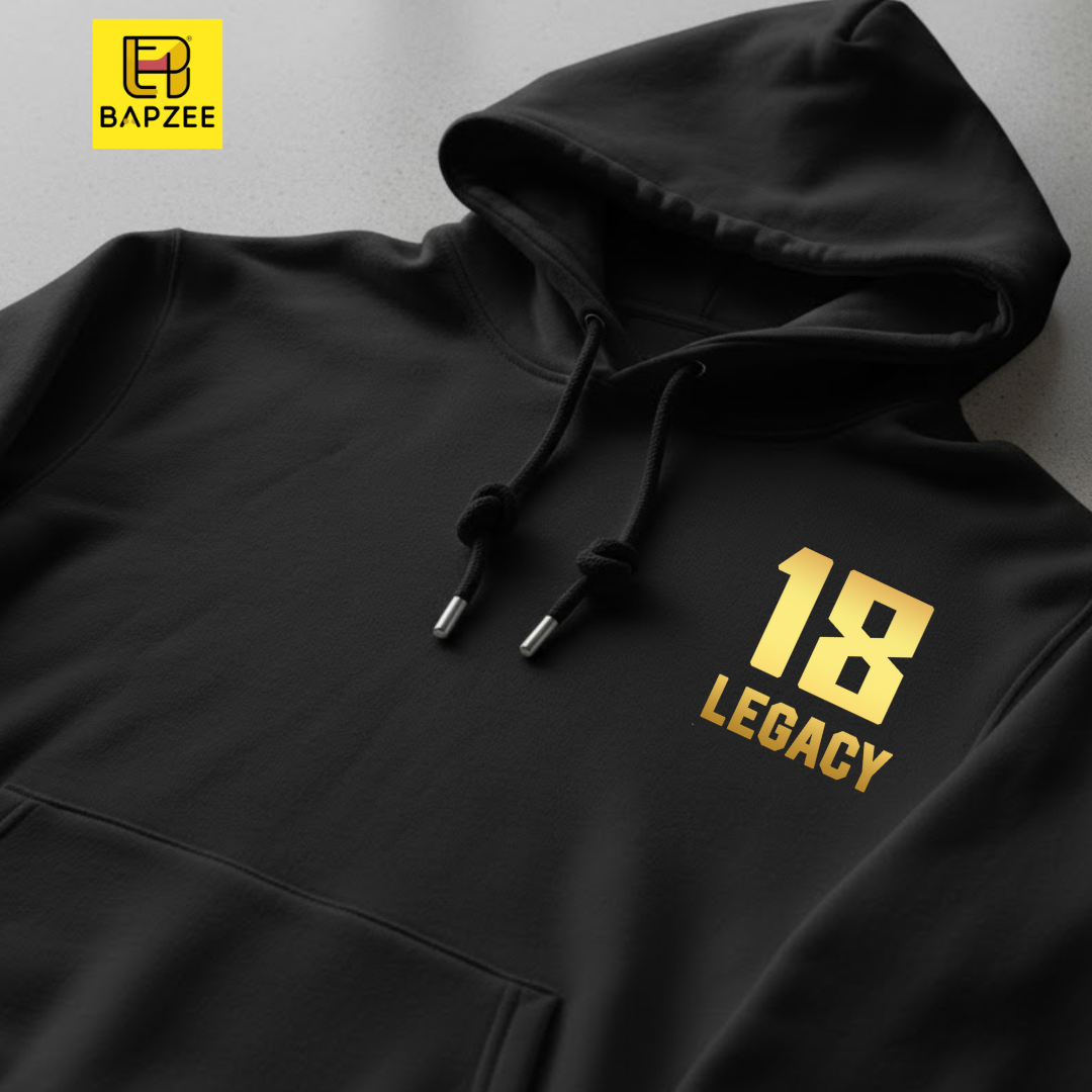 King Kohli -Legacy 18-Unisex Oversized Hoodie-Limited Edition