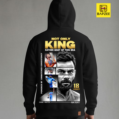 King Kohli -Legacy 18-Unisex Oversized Hoodie-Limited Edition