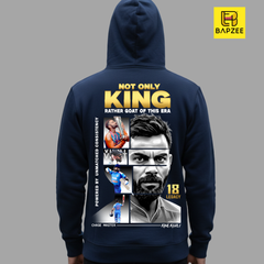 King Kohli -Legacy 18-Unisex Oversized Hoodie-Limited Edition