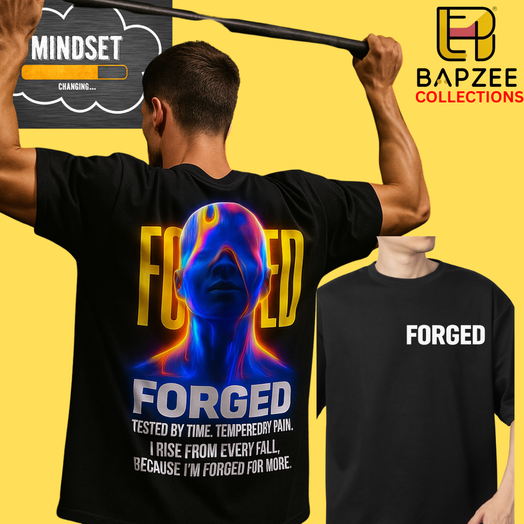 "FORGED X: Rise Edition" - Classic OverSized Tee- Limited Edition.
