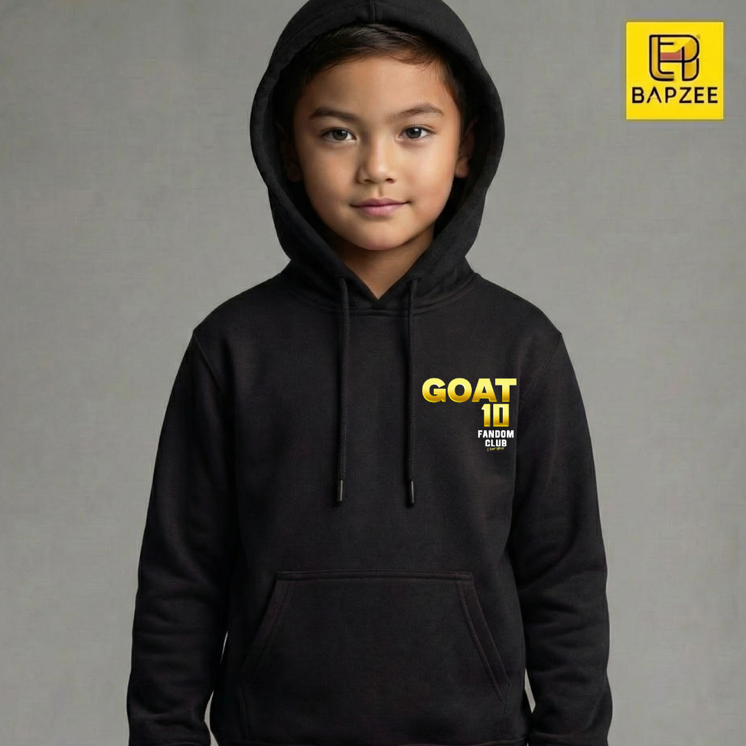 Messi-10-Fandom Kids Premium Hoodie