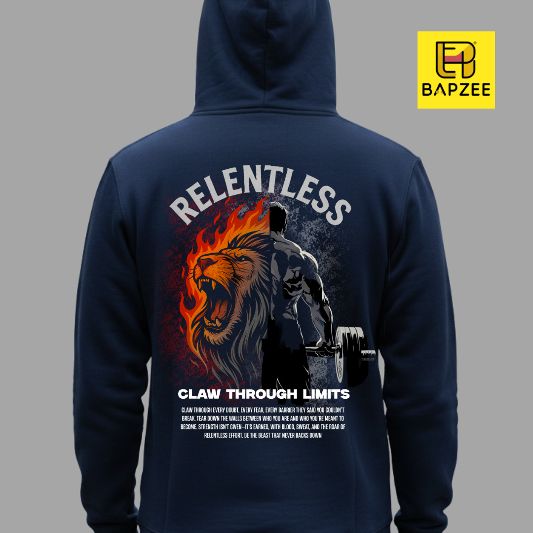 Relentless-Alpha Cum Lion Edition-Unisex Oversized Hoodie