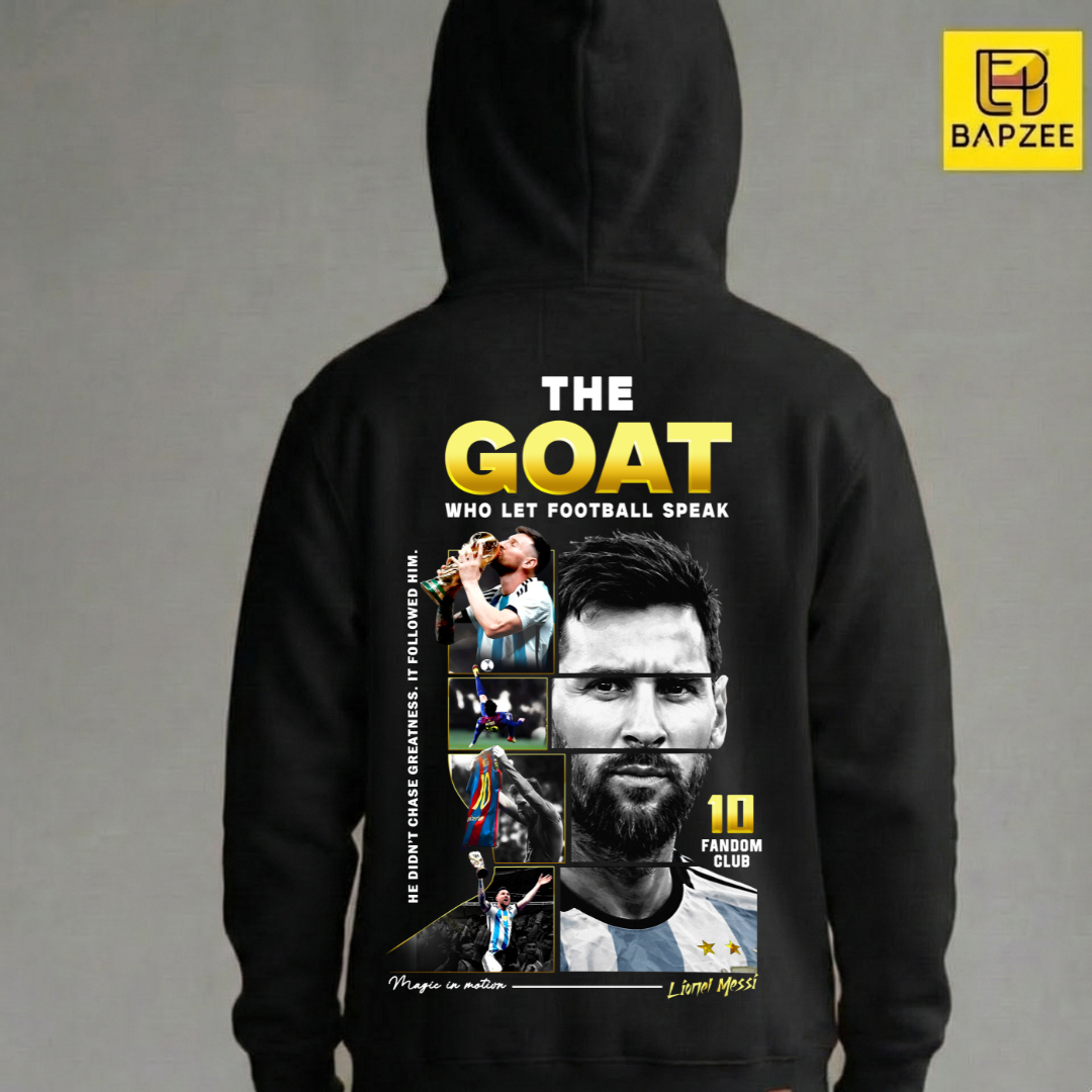 Messi-10-Fandom Kids Premium Hoodie