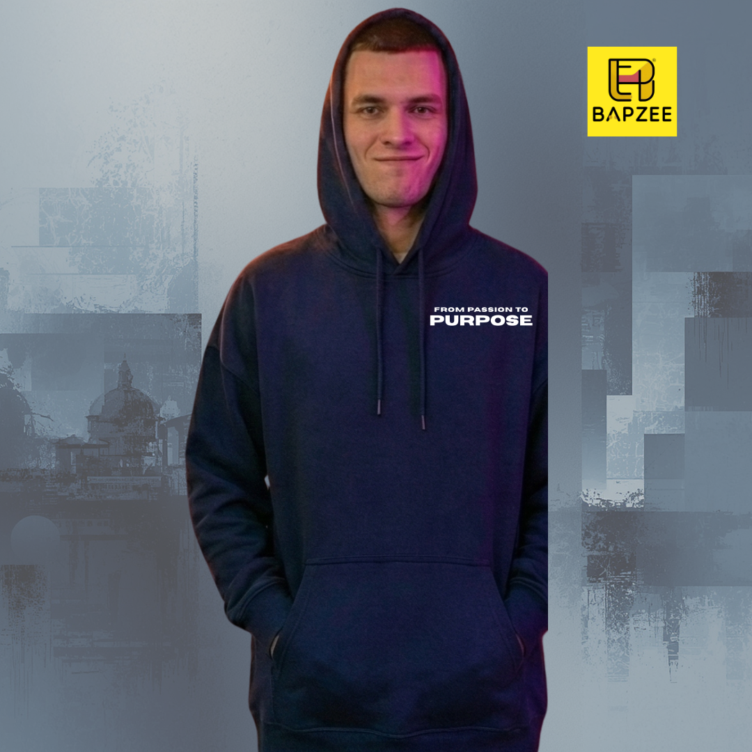Kohli Redefined- Passion to Purpose-Unisex Oversized Hoodie Limited Edition