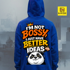 I am not Bossy-Cool Quotes-Premium Typography-Unisex Hoodie