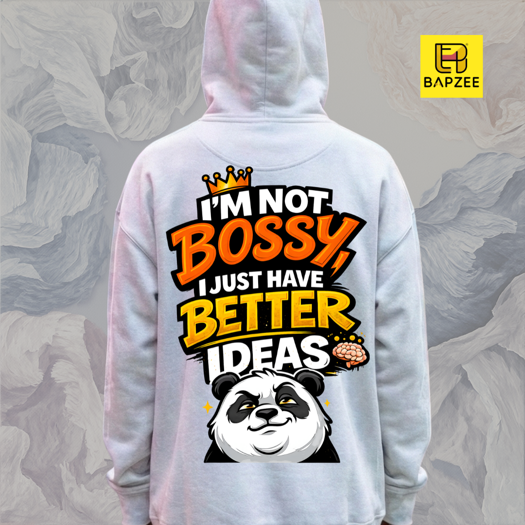 I am not Bossy-Cool Quotes-Premium Typography-Unisex Hoodie