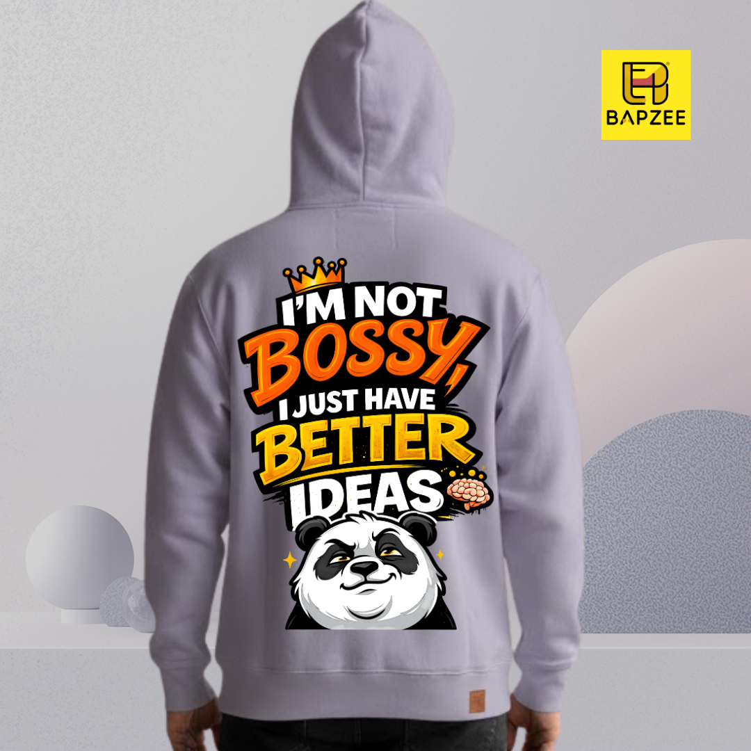 I am not Bossy-Cool Quotes-Premium Typography-Unisex Hoodie