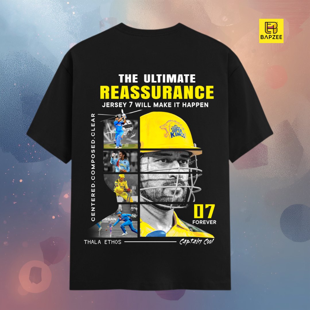 MS Dhoni IPL 2026 Edition-Fan themed Unisex Classic Crew T-Shirt