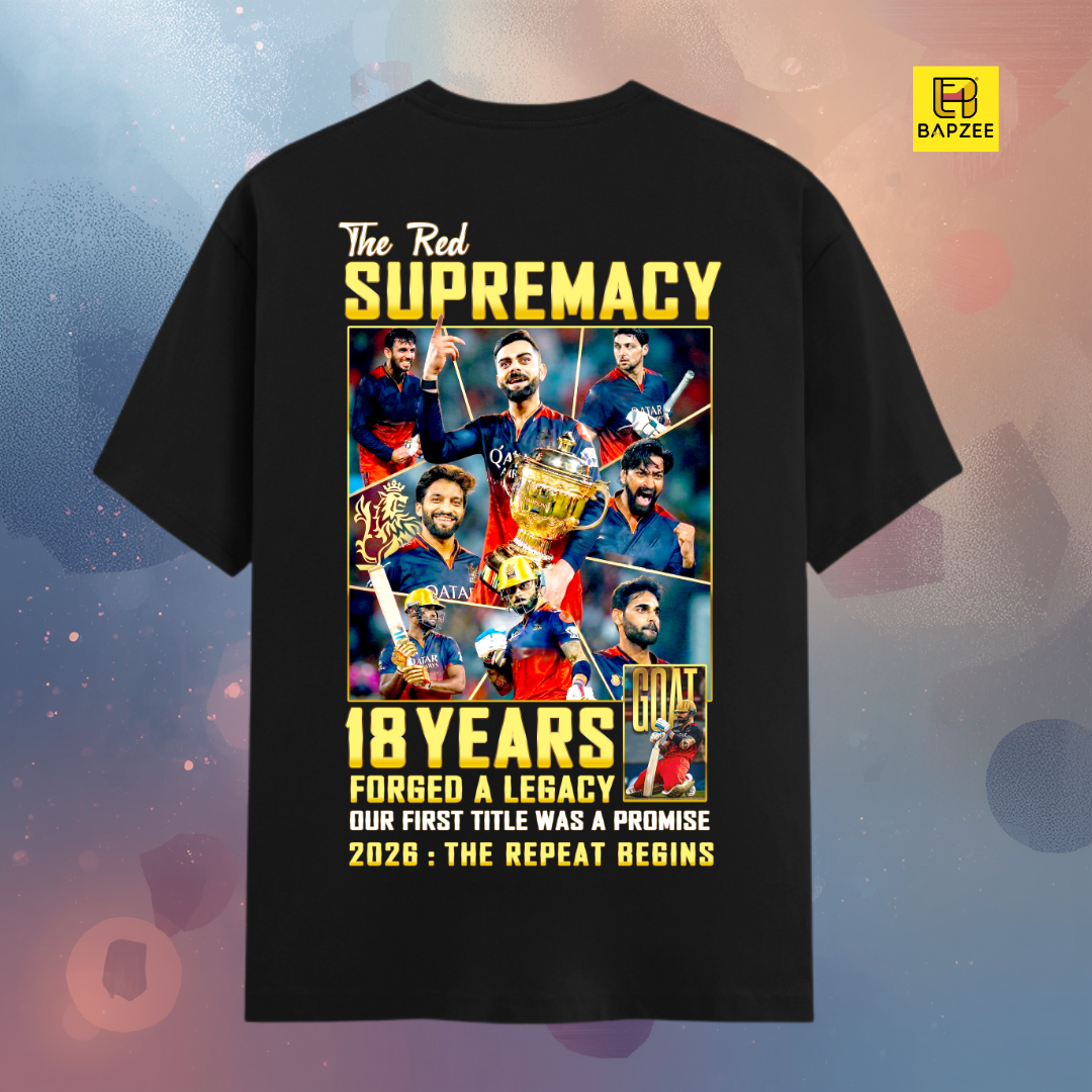 RCB -Kohli- IPL 2026 Fan Edition Unisex Classic Crew T-Shirt