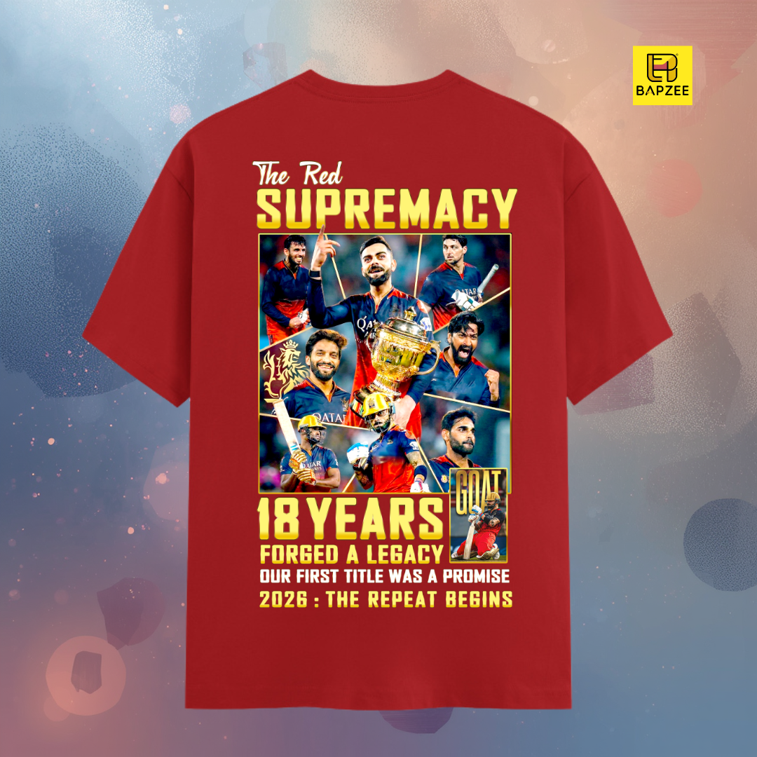 RCB -Kohli- IPL 2026 Fan Edition Unisex Classic Crew T-Shirt