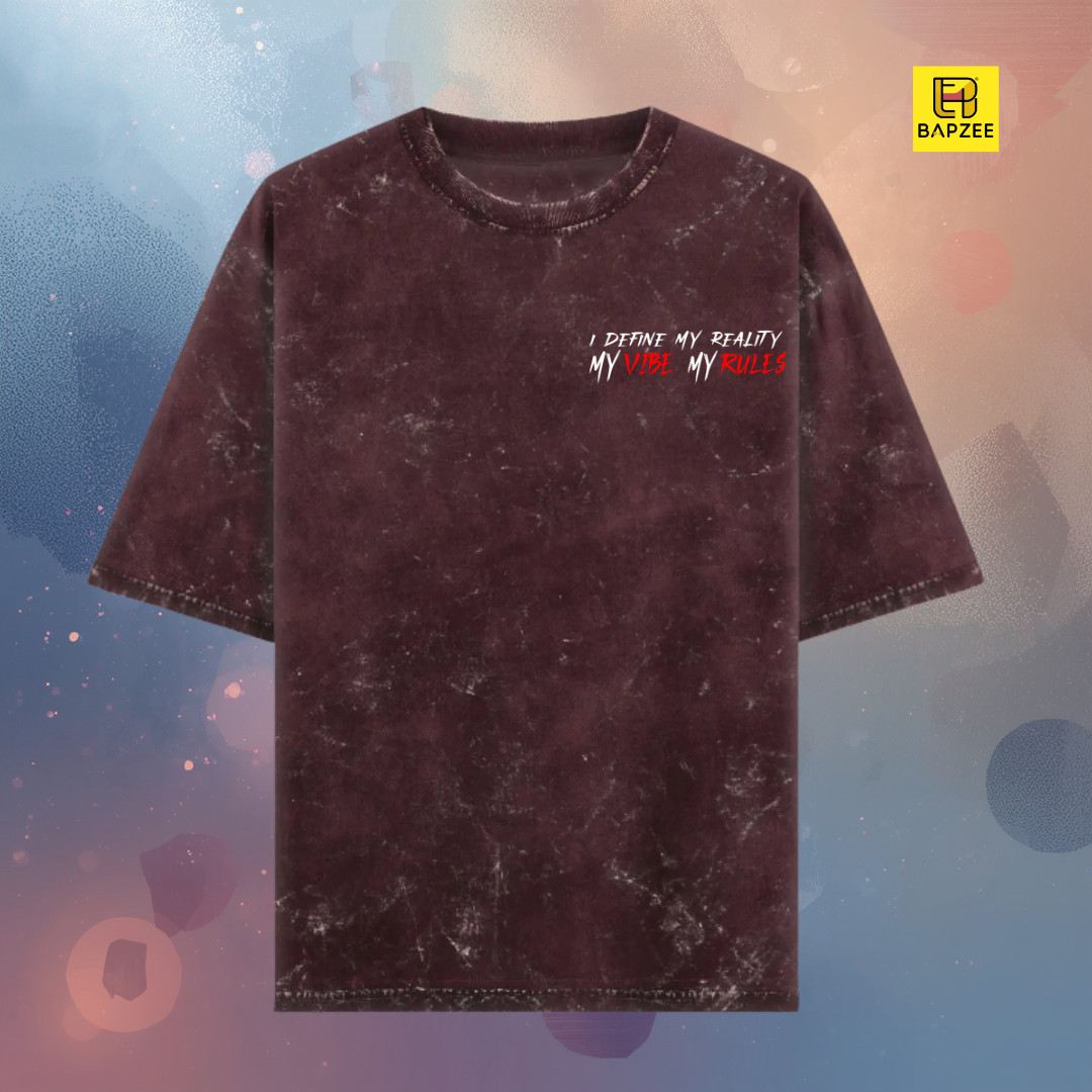 Celebrating My Madness-Anime Inspired-Unisex Acid Washed Oversized Tee
