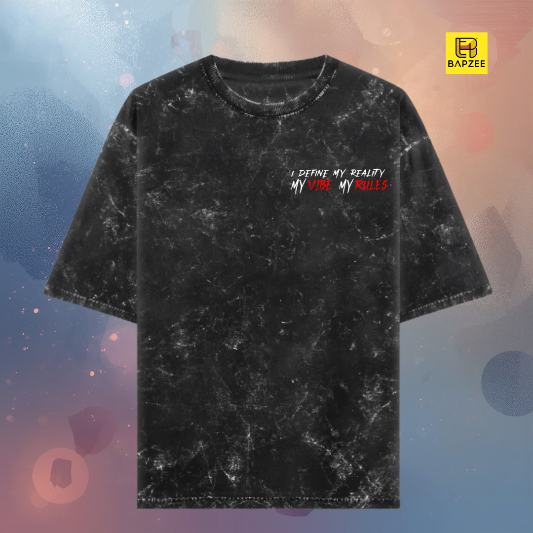 Celebrating My Madness-Anime Inspired-Unisex Acid Washed Oversized Tee
