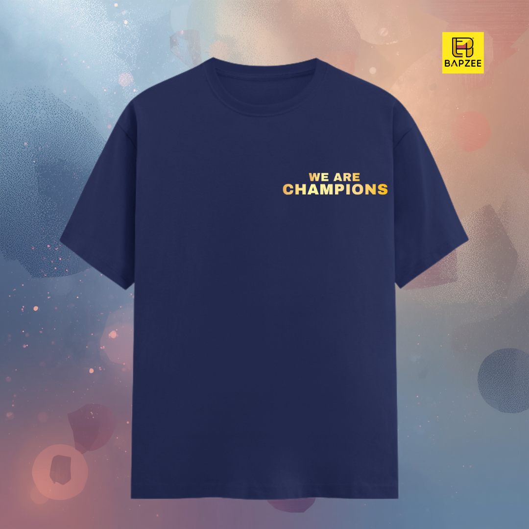 Team India T20 World Cup Fan Theme Based Tee-Unisex Classic Crew T-Shirt