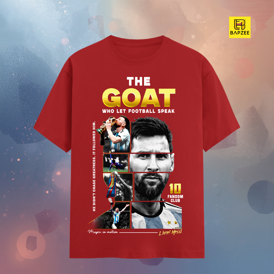 Lionel Messi-Goat 10 Fandom Club Edition-Unisex Classic Crew T-Shirt