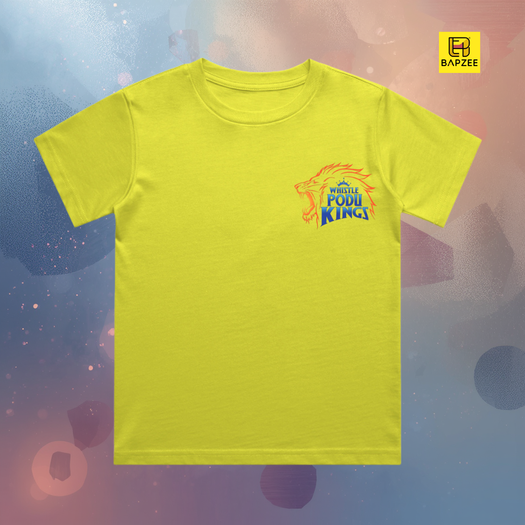 Dhoni Fan Edition IPL 2026 -Kids Crew Neck T-Shirt