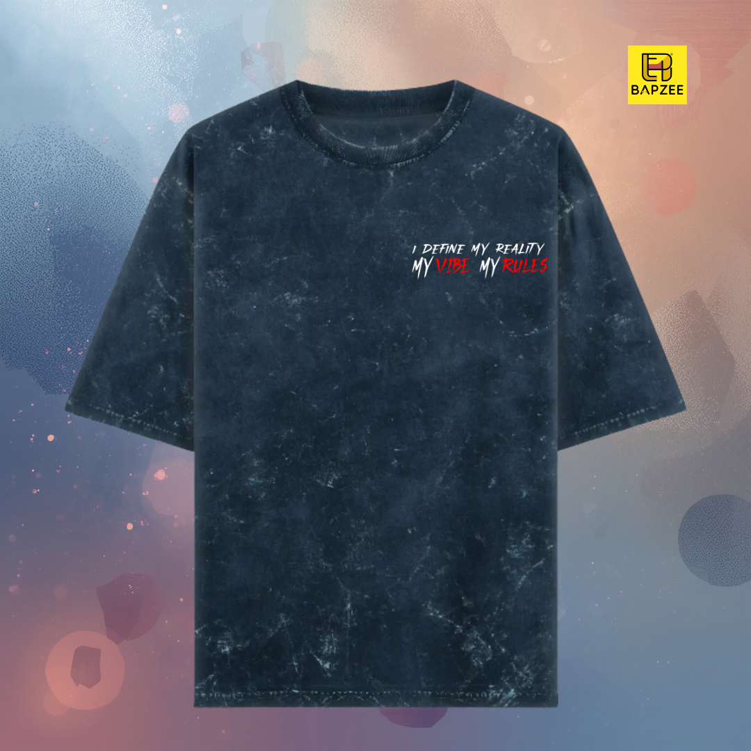 Celebrating My Madness-Anime Inspired-Unisex Acid Washed Oversized Tee
