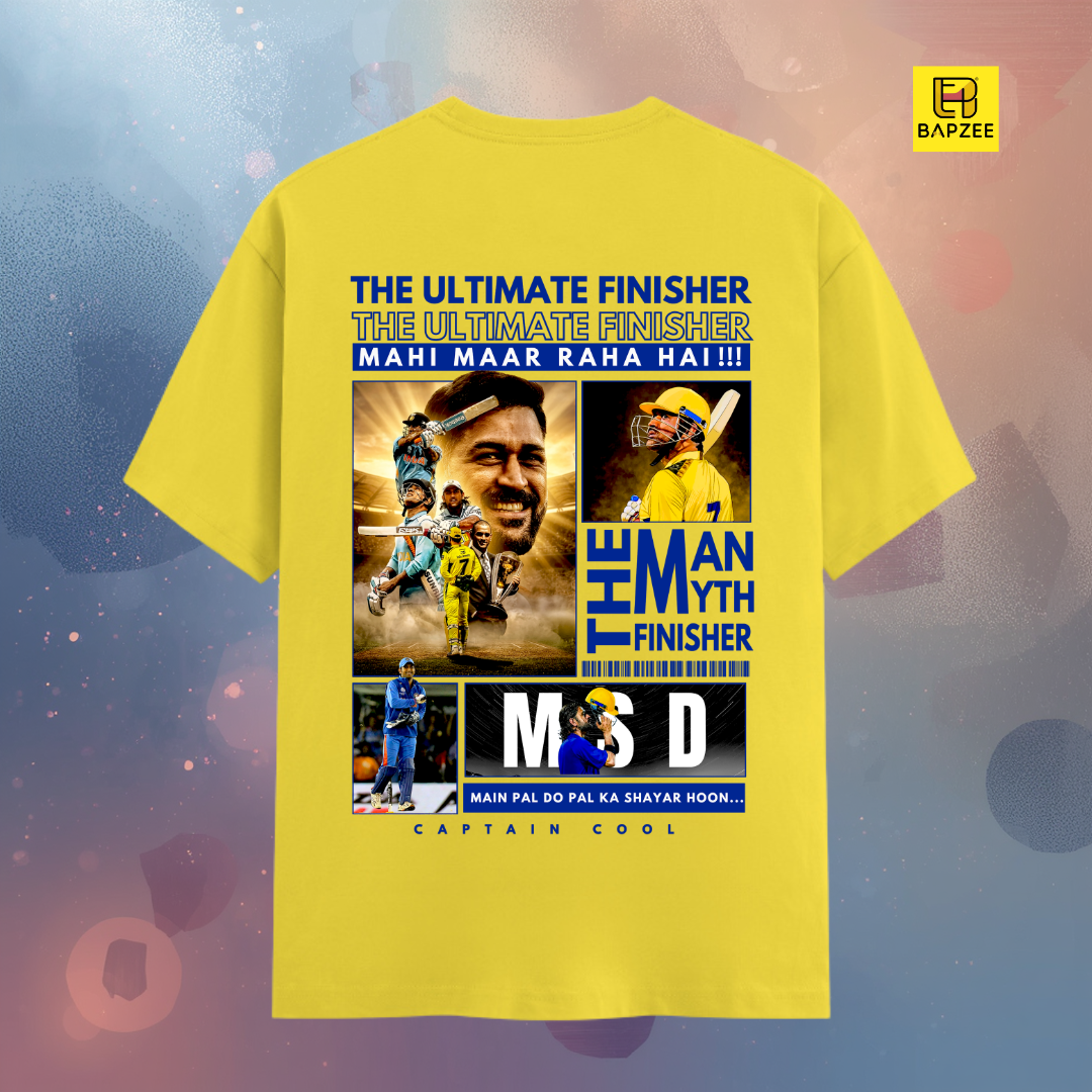Dhoni Finisher Edition IPL 2026-Unisex Classic Crew T-Shirt