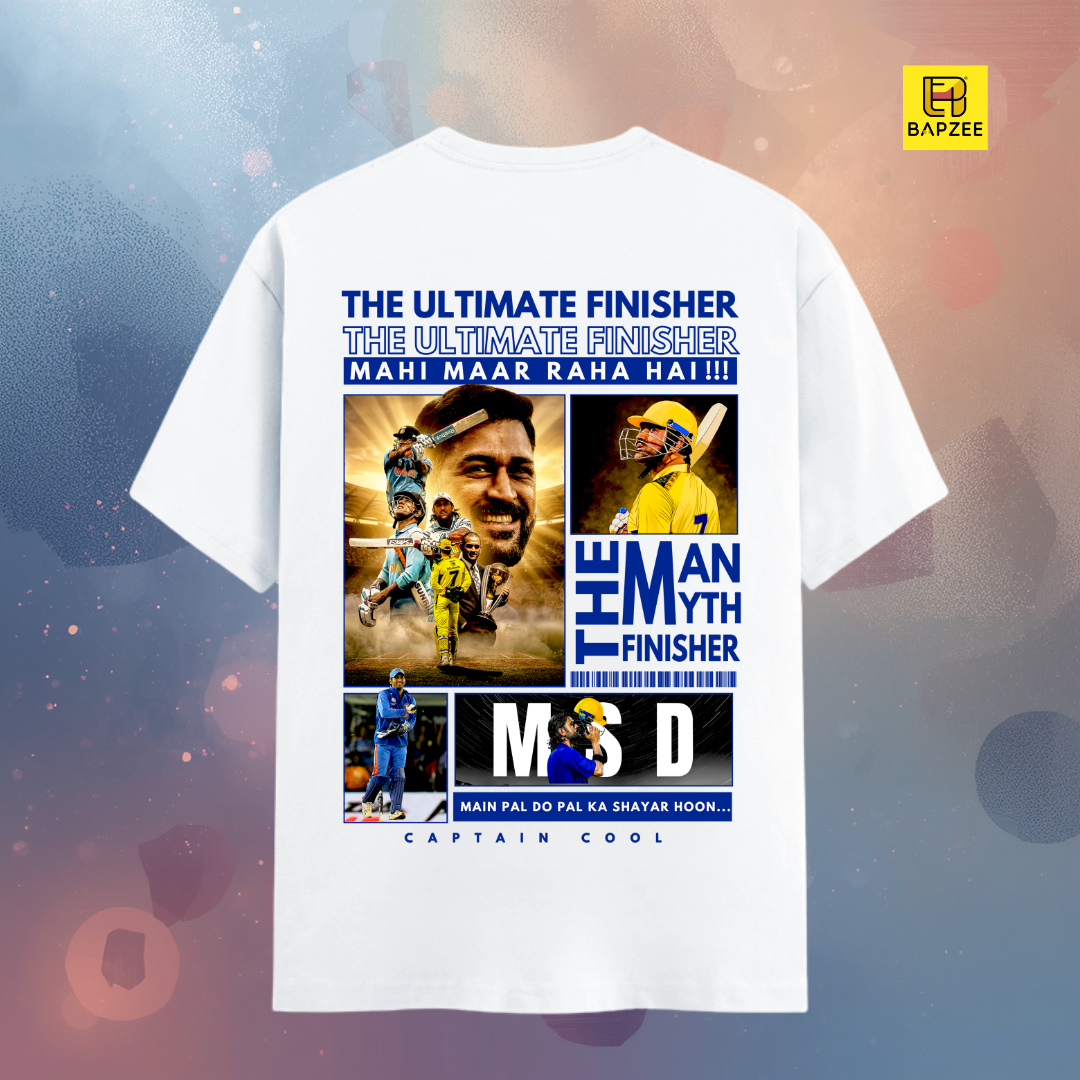 Dhoni Finisher Edition IPL 2026-Unisex Classic Crew T-Shirt