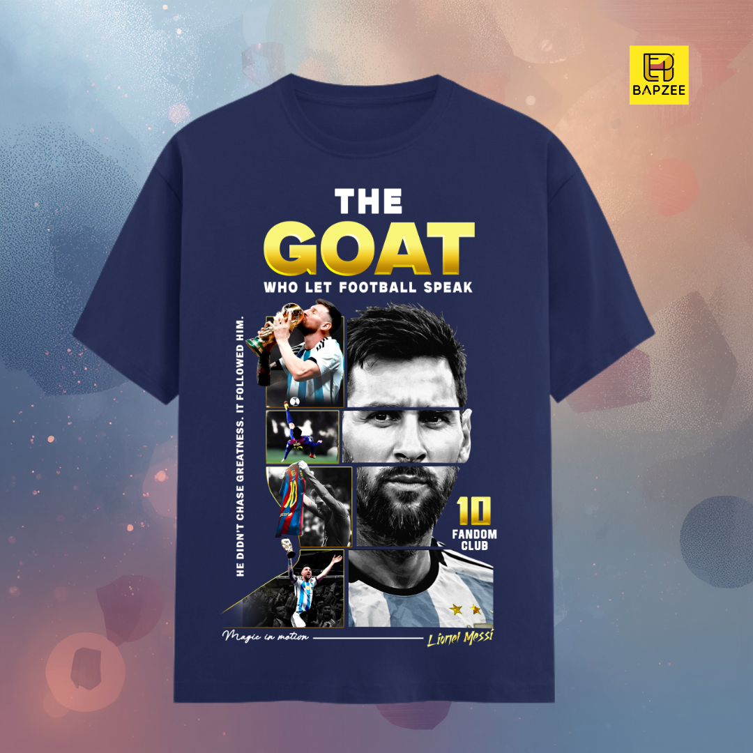 Lionel Messi-Goat 10 Fandom Club Edition-Unisex Classic Crew T-Shirt