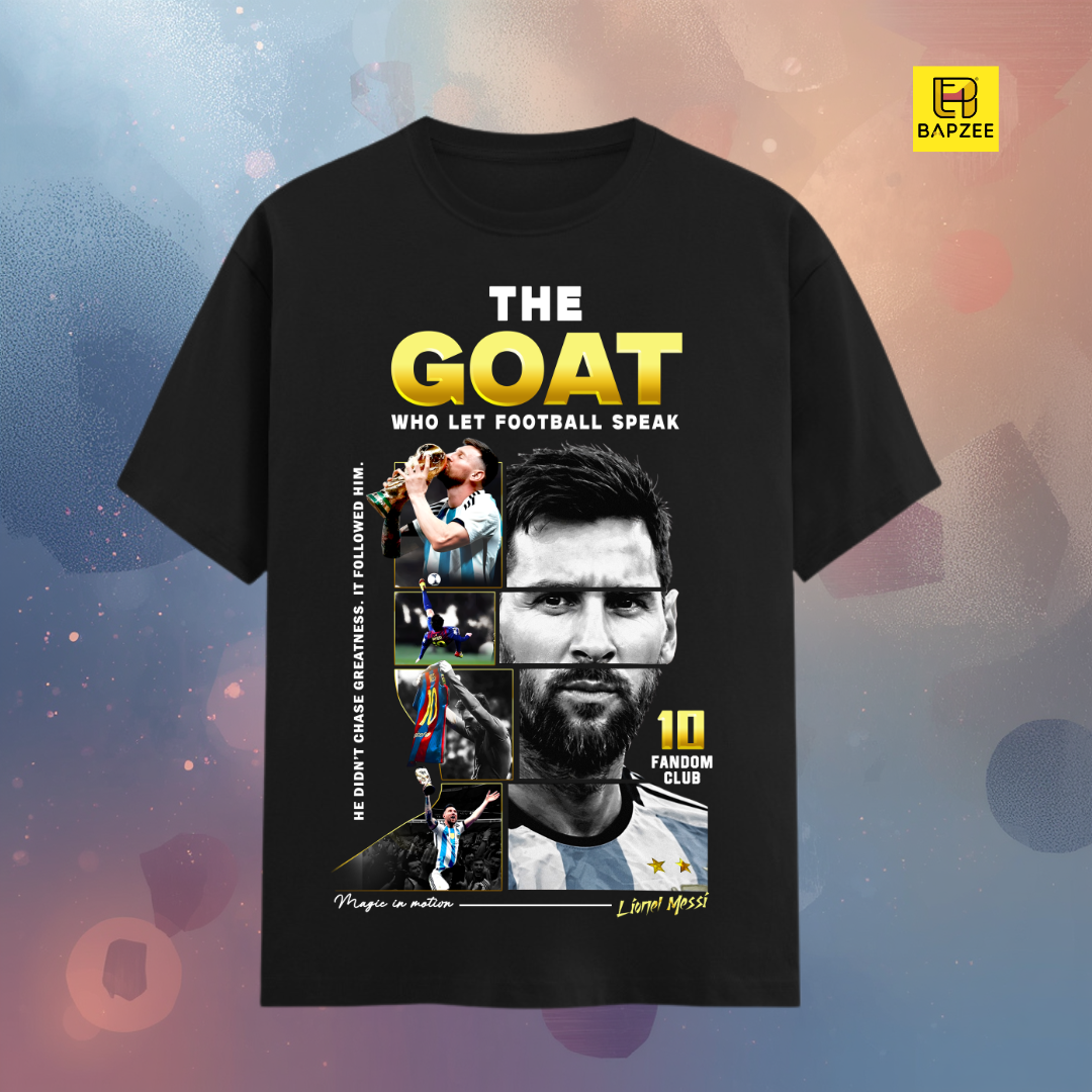 Lionel Messi-Goat 10 Fandom Club Edition-Unisex Classic Crew T-Shirt