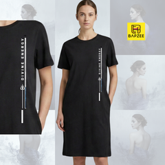 Soul Echoes-Lord Shiva Edition-T-Shirt Dress