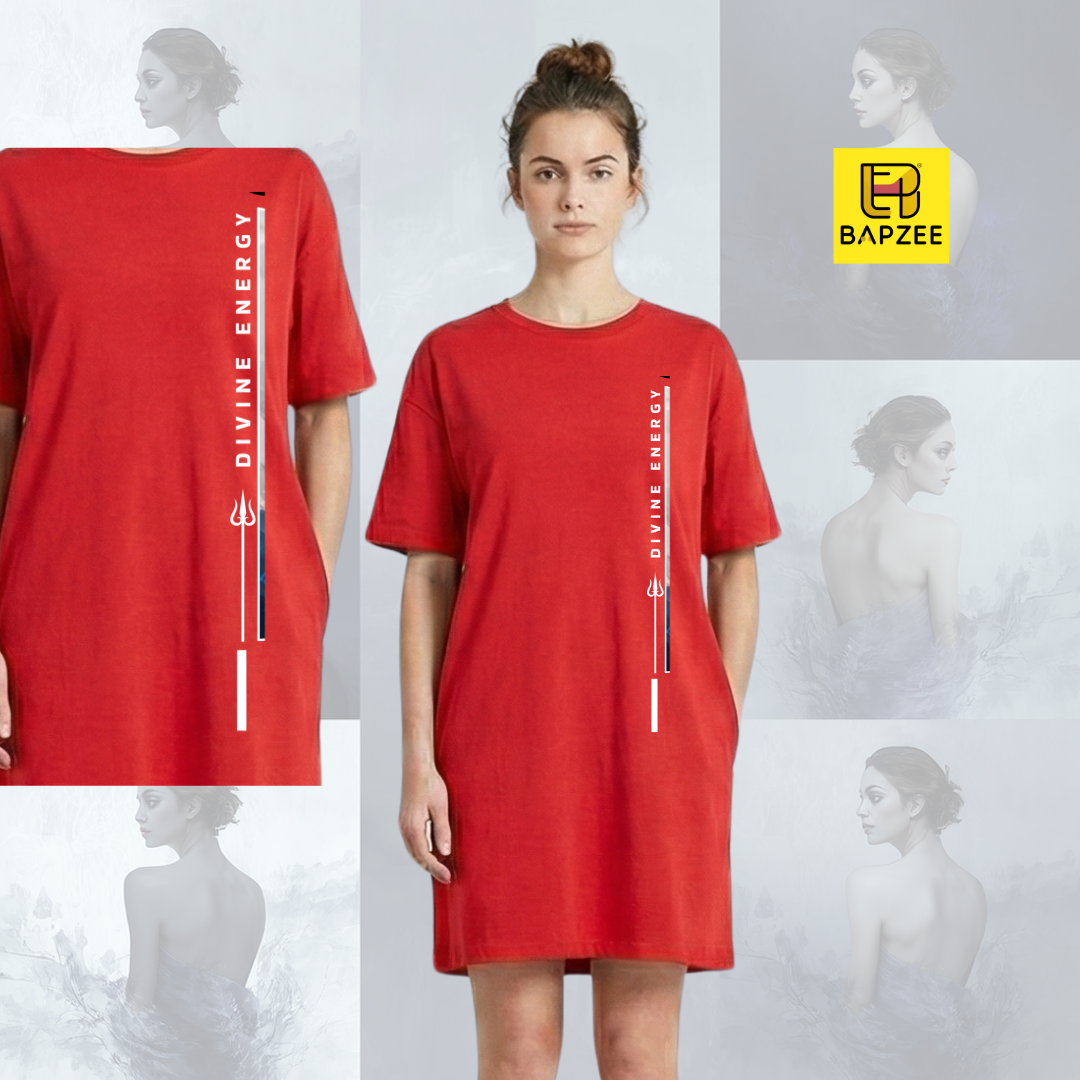 Soul Echoes-Lord Shiva Edition-T-Shirt Dress