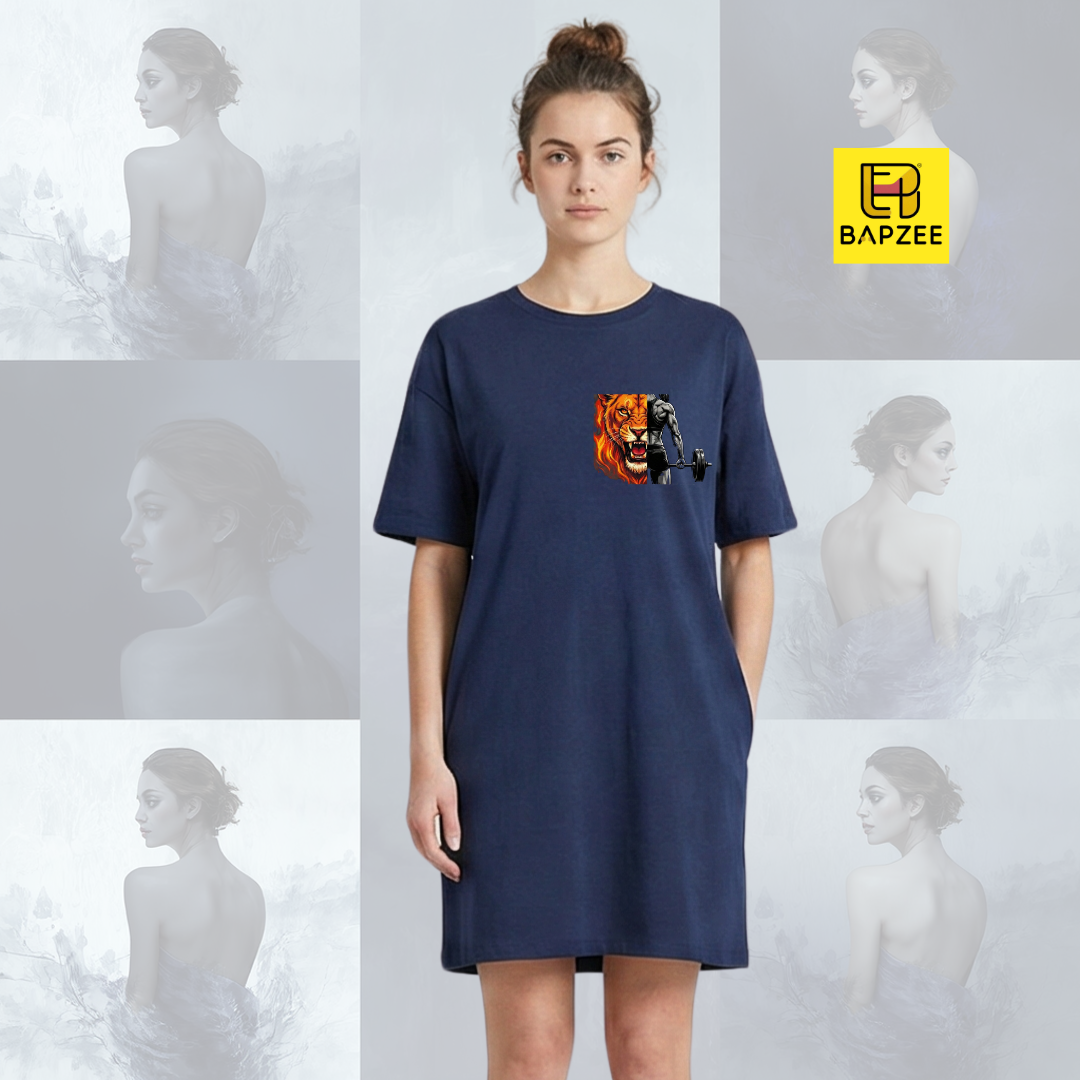 Relentless-alpha-Female Fitness Edition-T-Shirt Dress