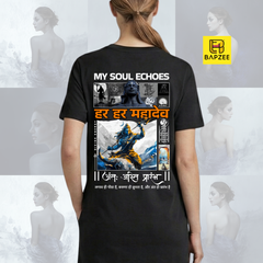 Soul Echoes-Lord Shiva Edition-T-Shirt Dress