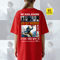 Soul Echoes-Lord Shiva Edition-T-Shirt Dress