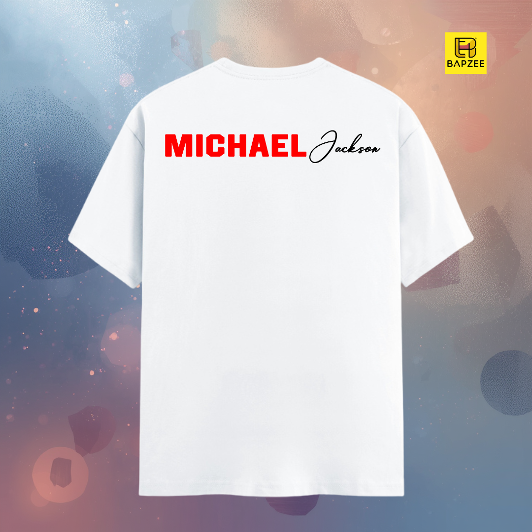 Michael Jackson-The Goat-Front Print-Light Shades-Unisex Classic Crew T-Shirt
