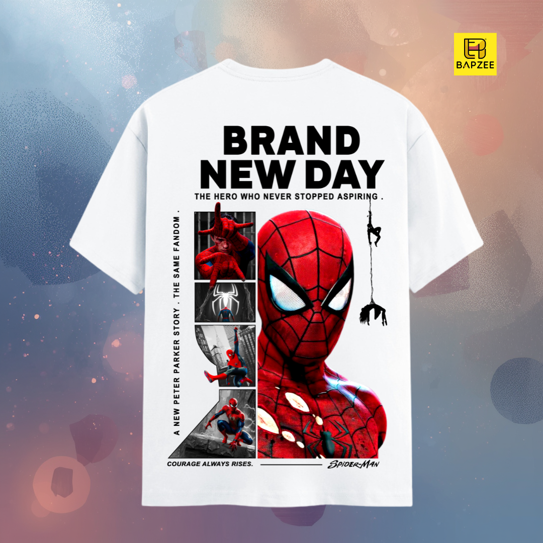 Spider Man-New Edition-Light Shades-Unisex Classic Crew T-Shirt