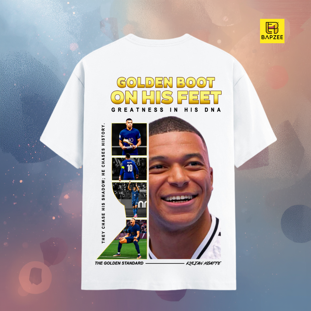 Kylian Mbappe-Golden Boot Edition-Unisex Classic Crew T-Shirt
