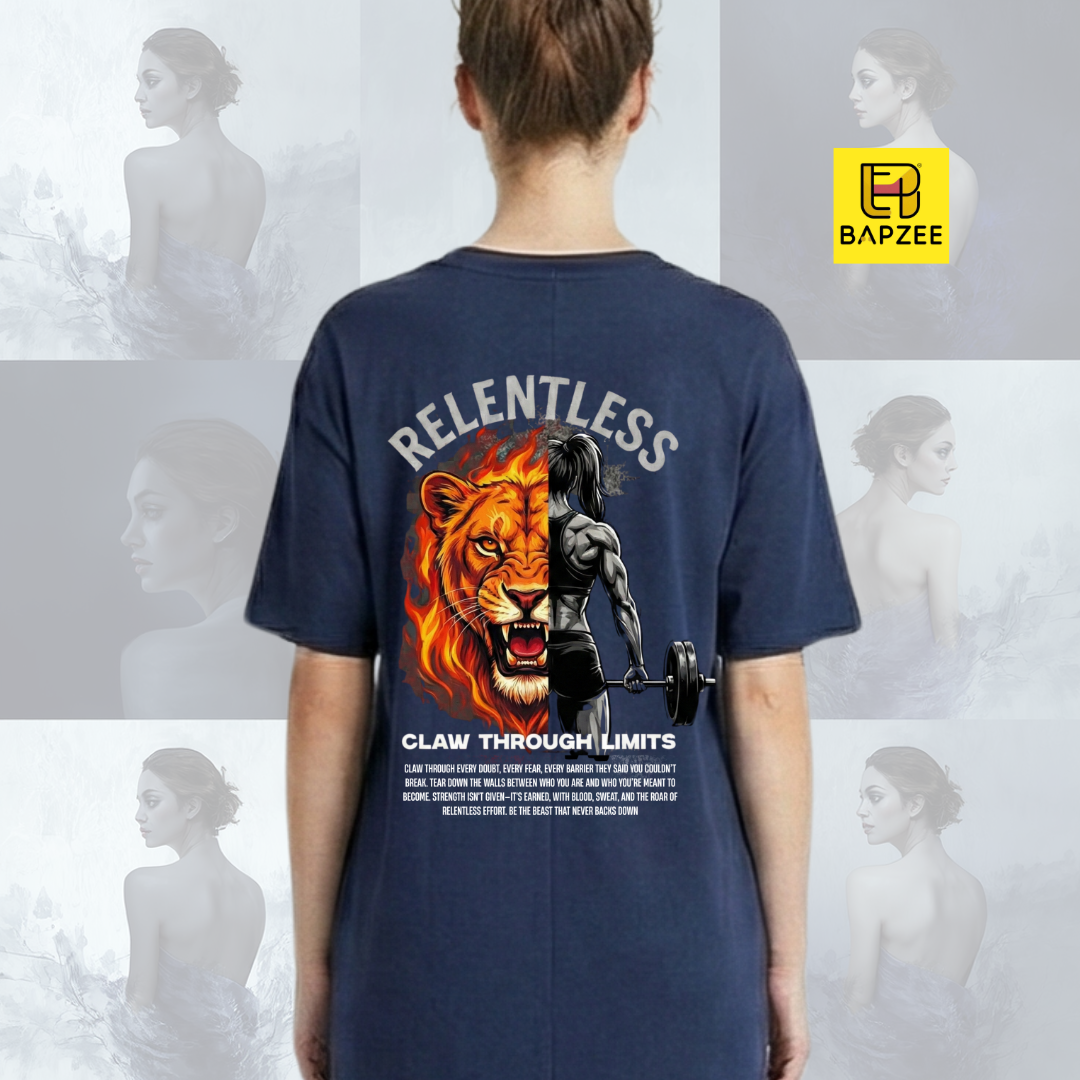 Relentless-alpha-Female Fitness Edition-T-Shirt Dress