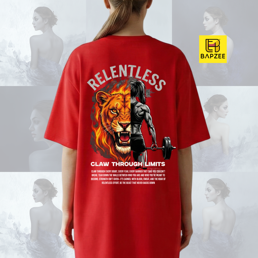 Relentless-alpha-Female Fitness Edition-T-Shirt Dress
