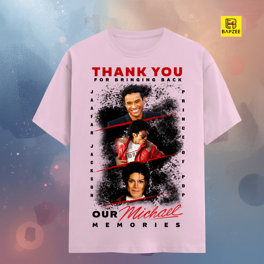Jaafar Jackson Thank you from Michael Fans Edition-Light Shades-Unisex Classic Crew T-Shirt