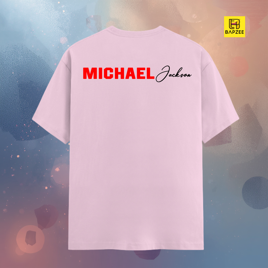 Michael Jackson-The Goat-Front Print-Light Shades-Unisex Classic Crew T-Shirt