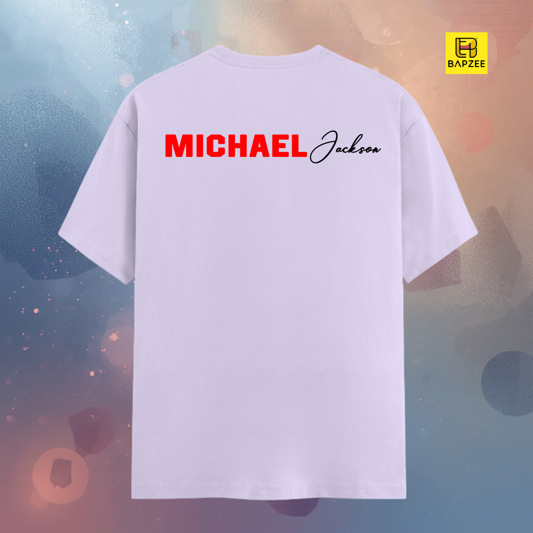 Michael Jackson-The Goat-Front Print-Light Shades-Unisex Classic Crew T-Shirt