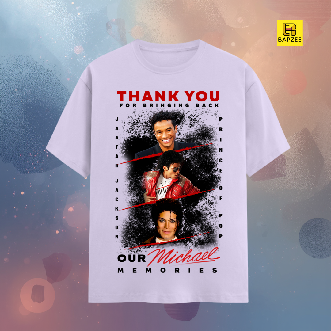 Jaafar Jackson Thank you from Michael Fans Edition-Light Shades-Unisex Classic Crew T-Shirt