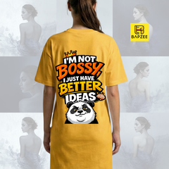 I am not Bossy-Ladies premium T-Shirt Dress